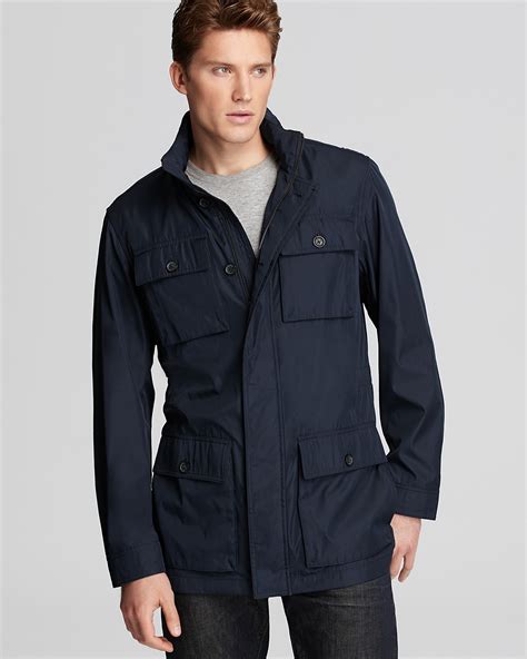 michael kors men's tech field jacket|Michael Kors Modern Fit 4 Pocket Field Jacket .